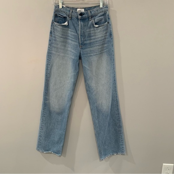Askk New York Jeans Straight Leg in Light Wash - Picture 1 of 5